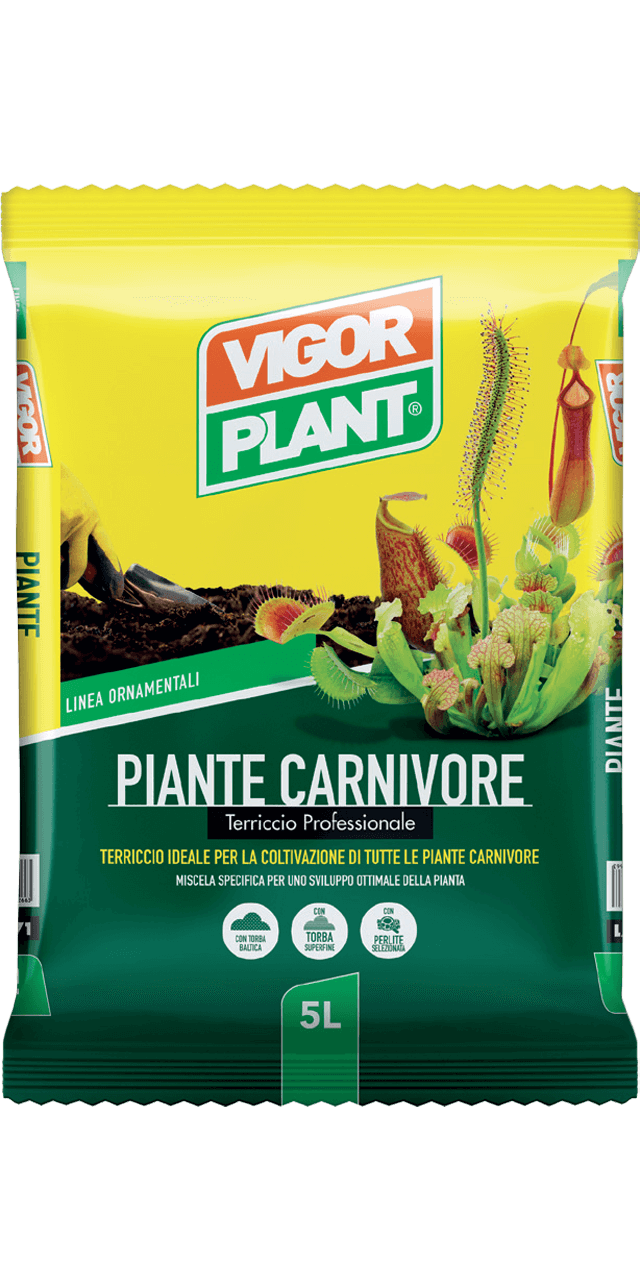 Leader Terriccio Per Piante Carnivore 20L – Torba Acida Baltica E Perlite, PH 4.5 - 3
